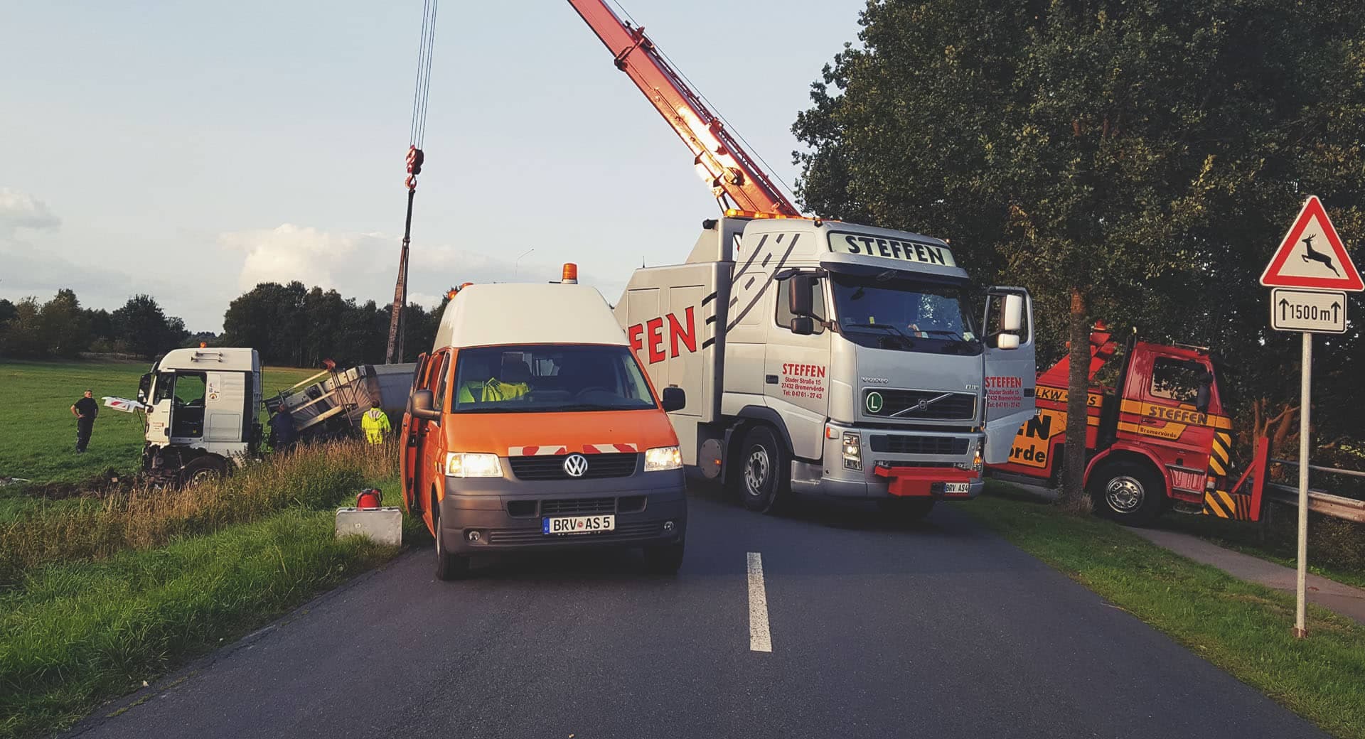 Leistungen im LKW-Bereich - Abschleppdienst Steffen