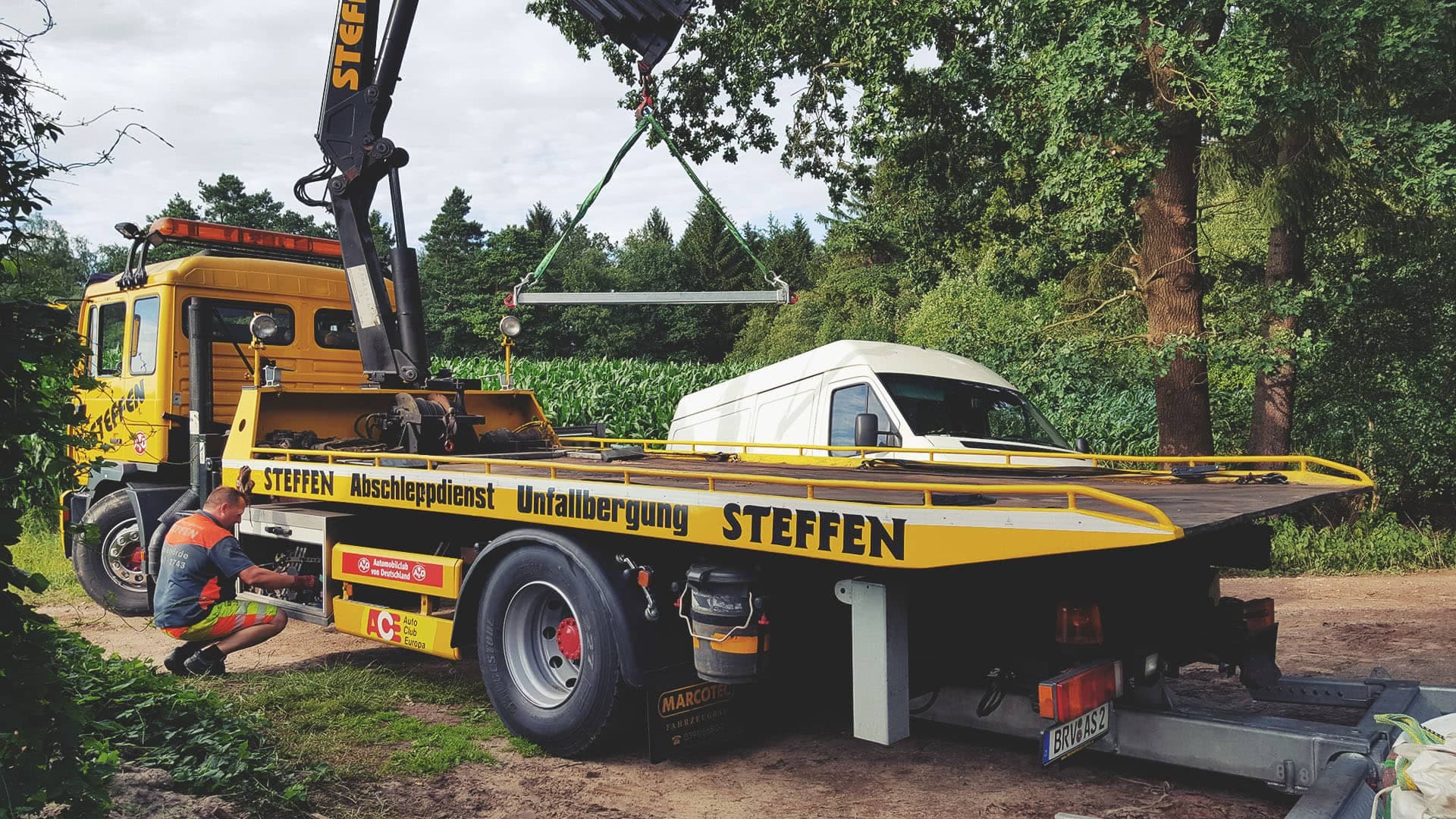 Leistungen im PKW-Bereich - Abschleppdienst Steffen